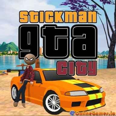 Stickman GTA Miasto